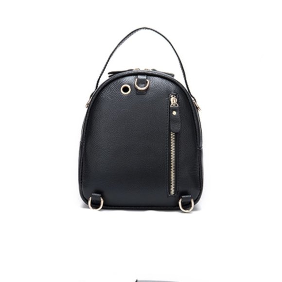 Noblag Women’s Leather Mini Travel Backpack - Picture 4 of 8